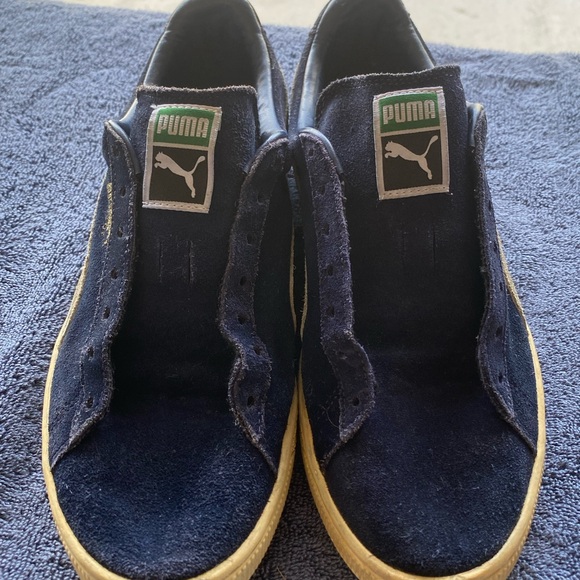 Puma Suede Classic Olympian Blue and white sneakers - Picture 2 of 5